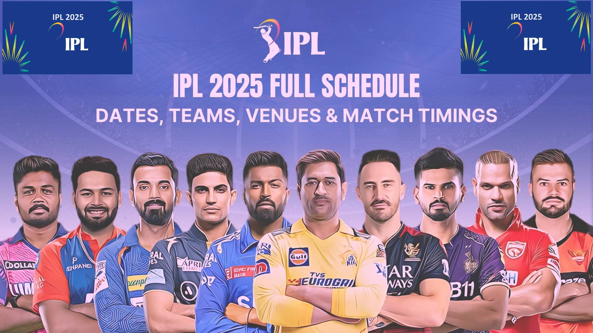 IPL 2025 Shedule