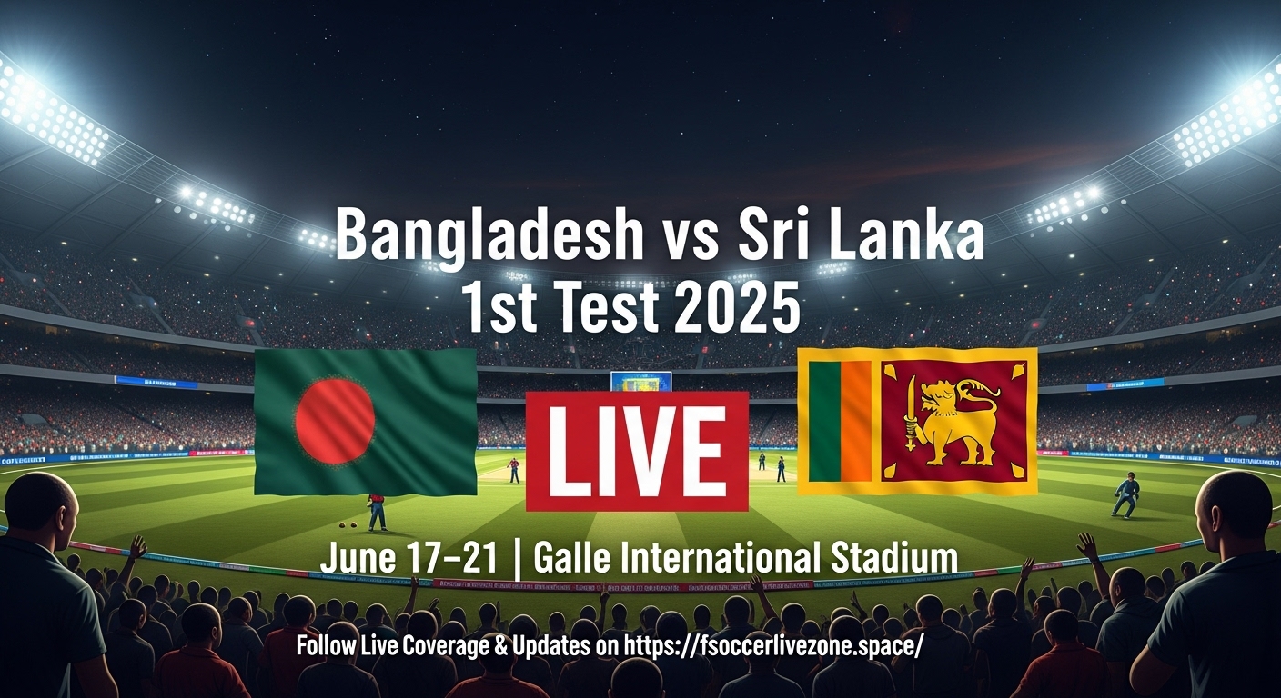 Bangladesh vs Sri Lanka 1st Test 2025: Live Score, Match Best Preview & Updates from Galle (June 17–21)