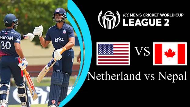 Nepal vs Netherlands | ICC Cricket World Cup League 2 2025